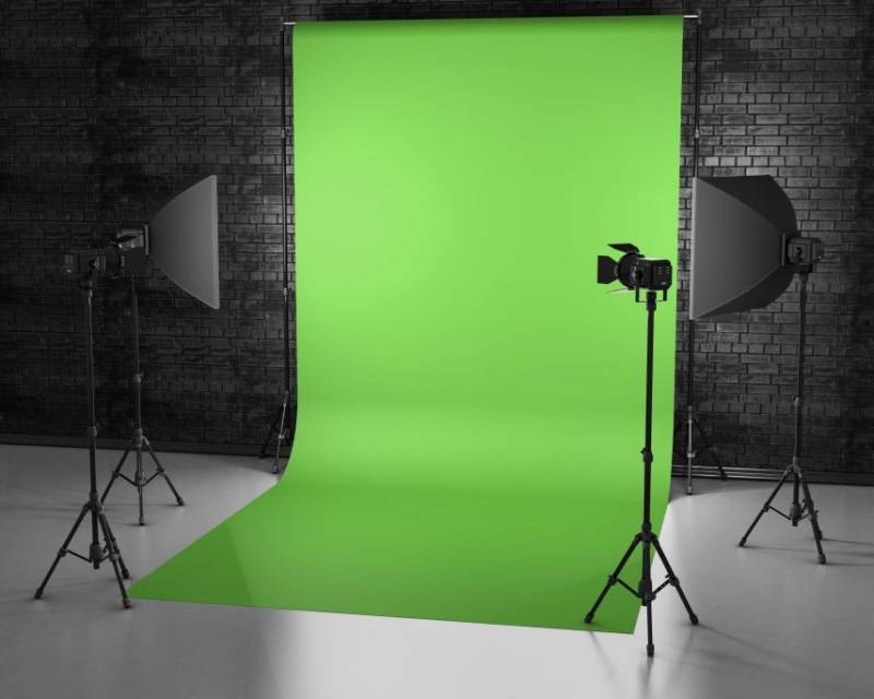 Green Screen Portable set 6×6 meters - Eventi-x Group Srl